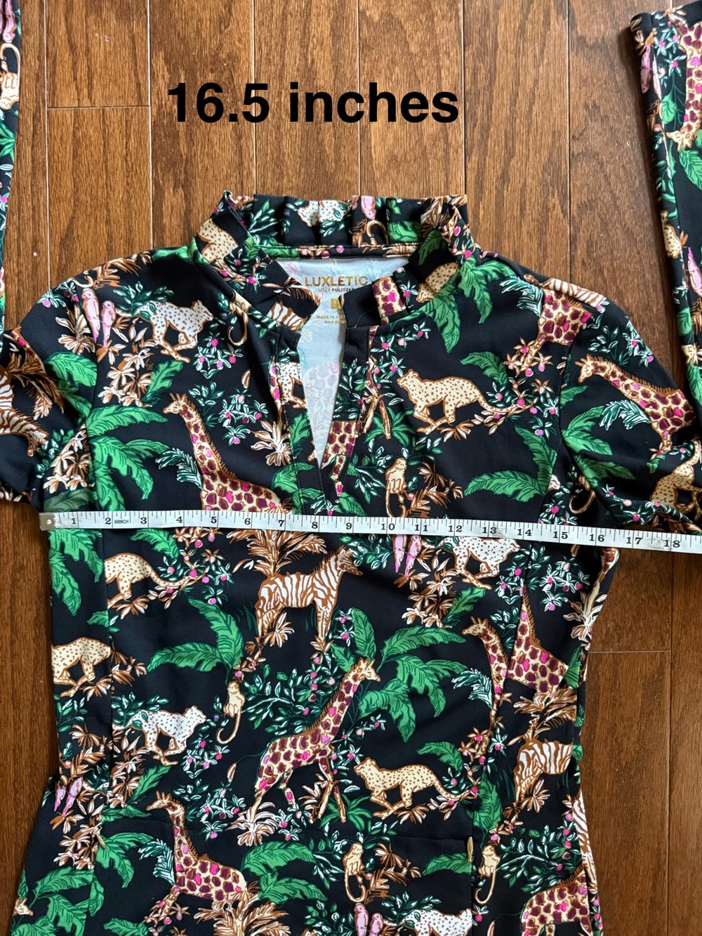 Lilly Pulitzer UPF 50+ chessie dress multi dancing in the moonlight print Small - Picture 6 of 9
